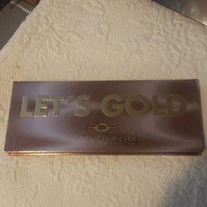 Let's Gold eye palette MUF